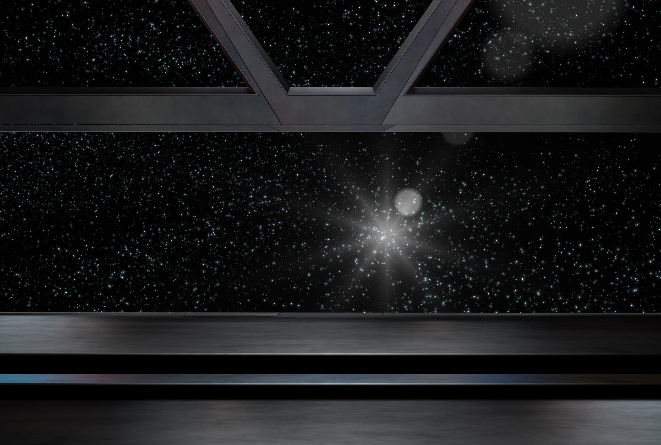Space environment, ready for comp of your characters.3D